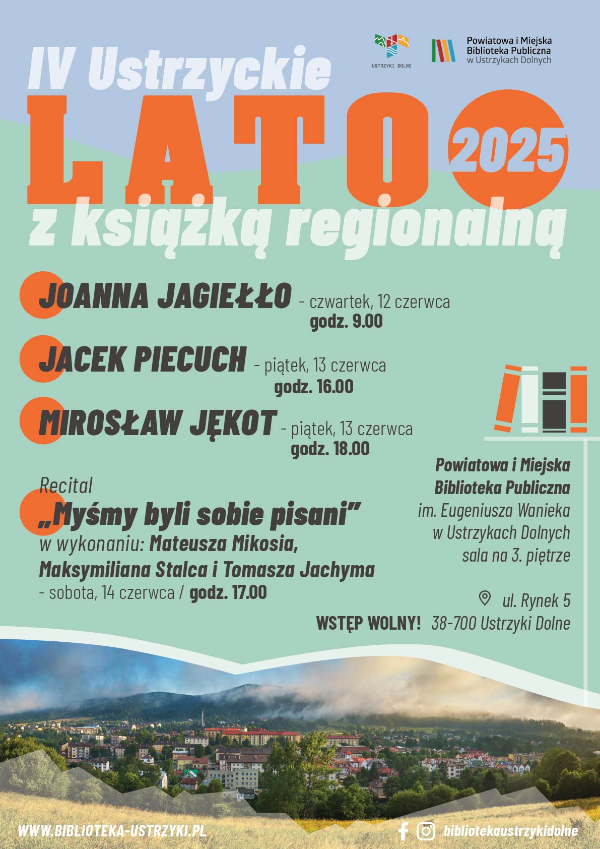 Program IV Ustrzyckiego lata z książką